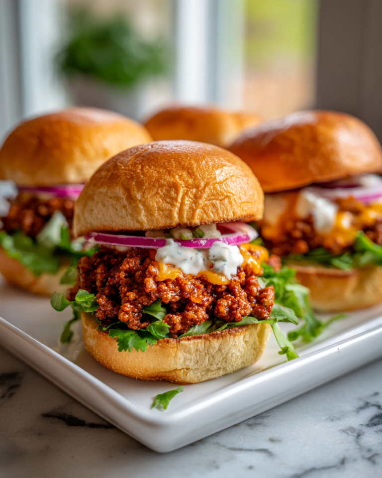 Mouthwatering BBQ Ranch Ground Beef Sliders You Need to Try - Featured Image