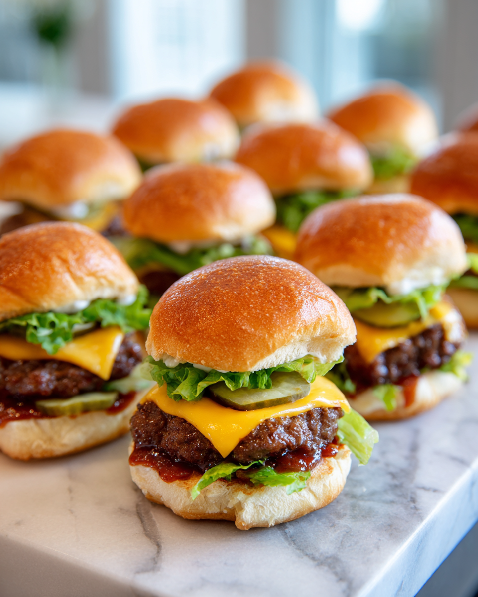 Ingredients for Mouthwatering BBQ Ranch Ground Beef Sliders You Need to Try