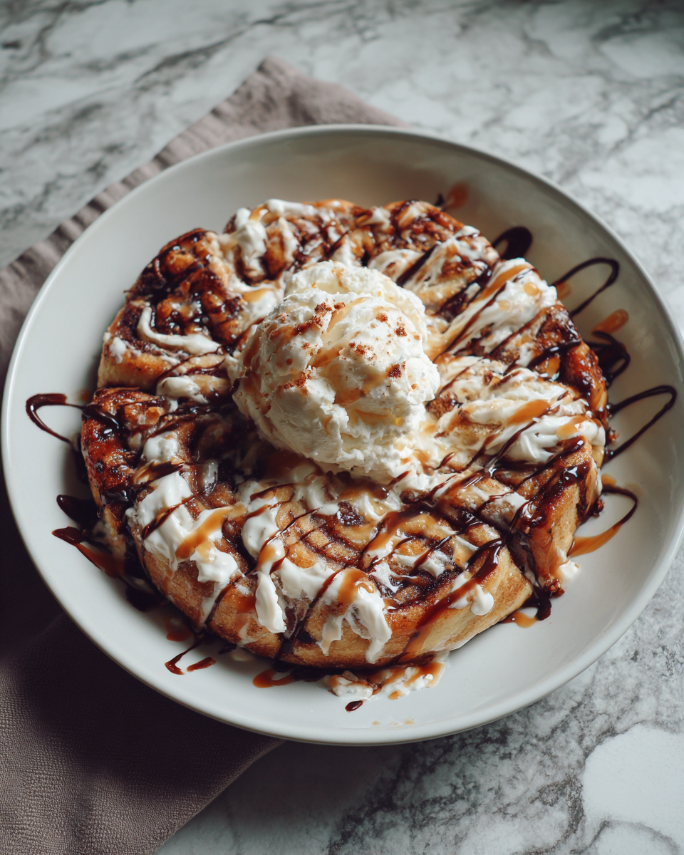 Final dish - Irresistible Brown Butter Cinnamon Roll Skillet Recipe You Have to Try