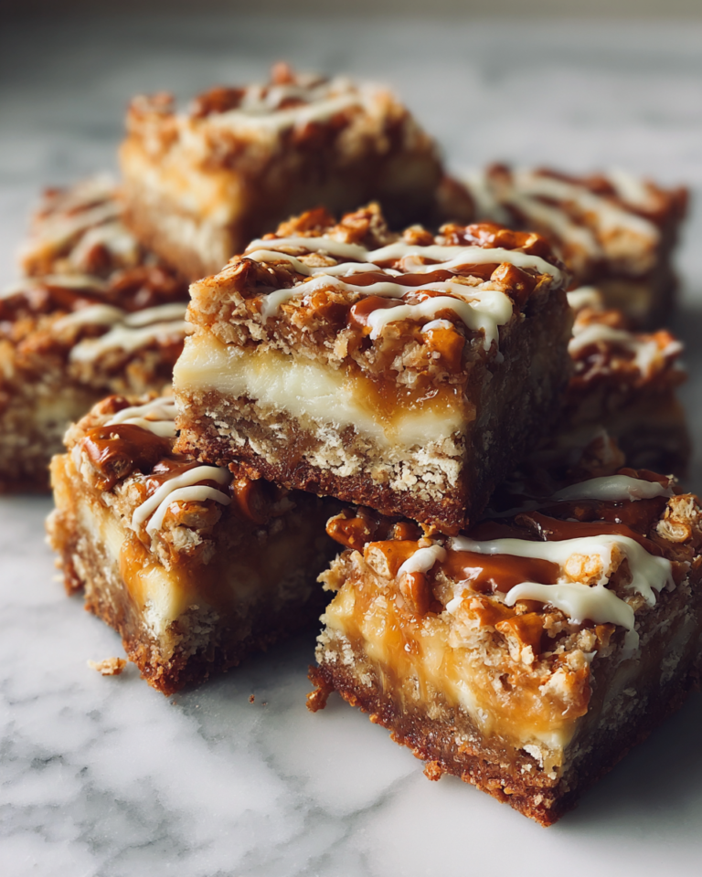Irresistible Butterscotch Pretzel Cookie Bars You Have to Try - Featured Image