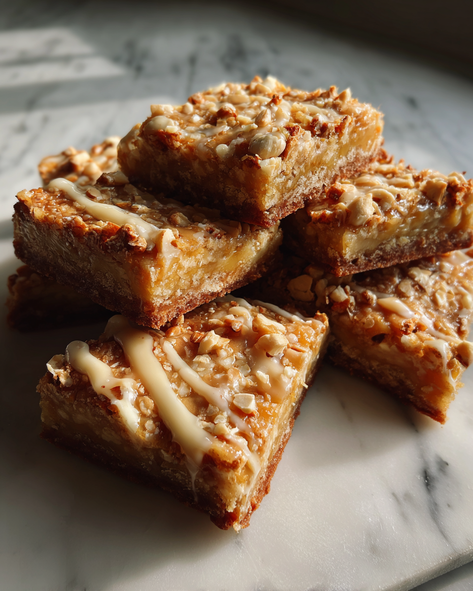 Final dish - Irresistible Butterscotch Pretzel Cookie Bars You Have to Try