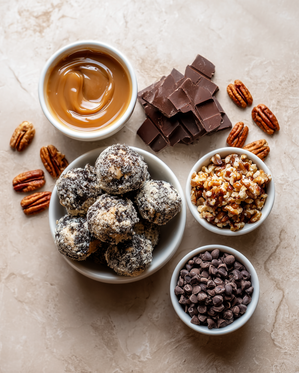 Ingredients for Irresistible Caramel Pecan Oreo Truffle Balls You Have to Try