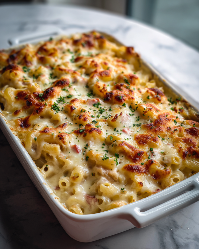 Creamy Chicken Cordon Bleu Pasta Bake Recipe You Need to Try - Featured Image
