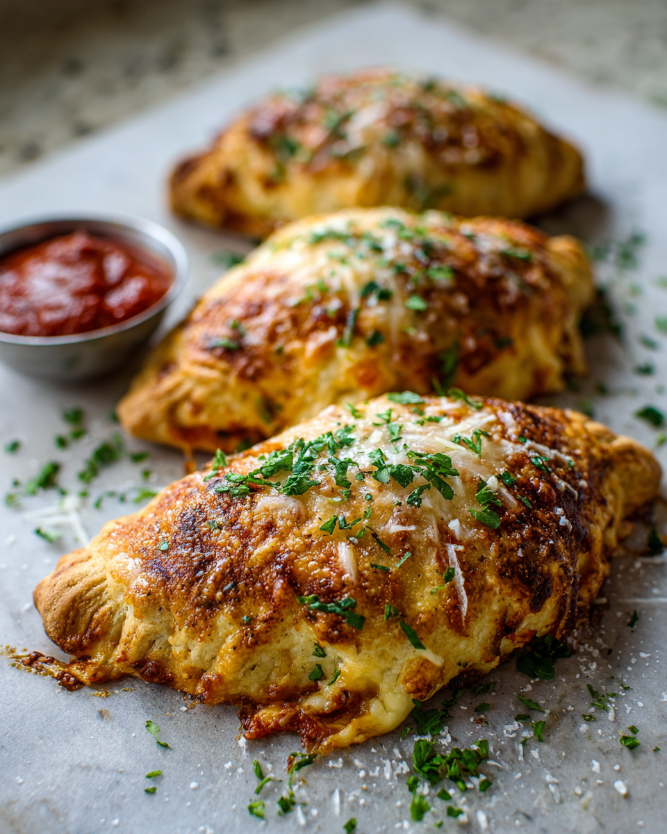Final dish - Irresistible Chicken Parmesan Crescent Pockets You Have to Try