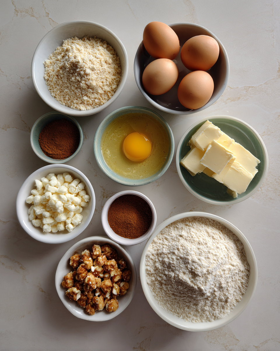 Ingredients for Irresistible Cinnamon Sugar Pretzel Crust Bars You Need to Try