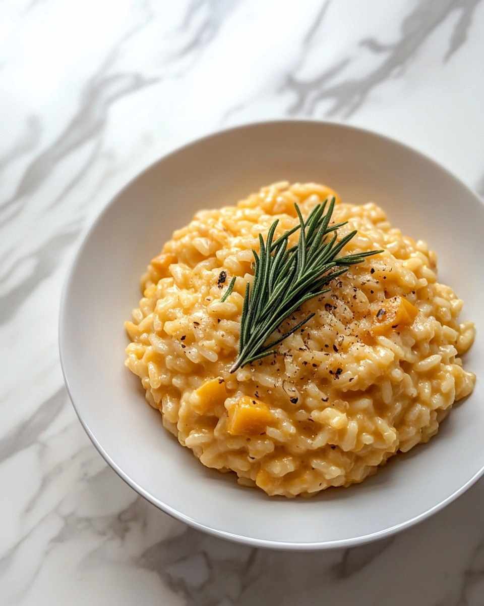 Final dish - Indulge in Creamy Roasted Butternut Squash Risotto for Ultimate Comfort