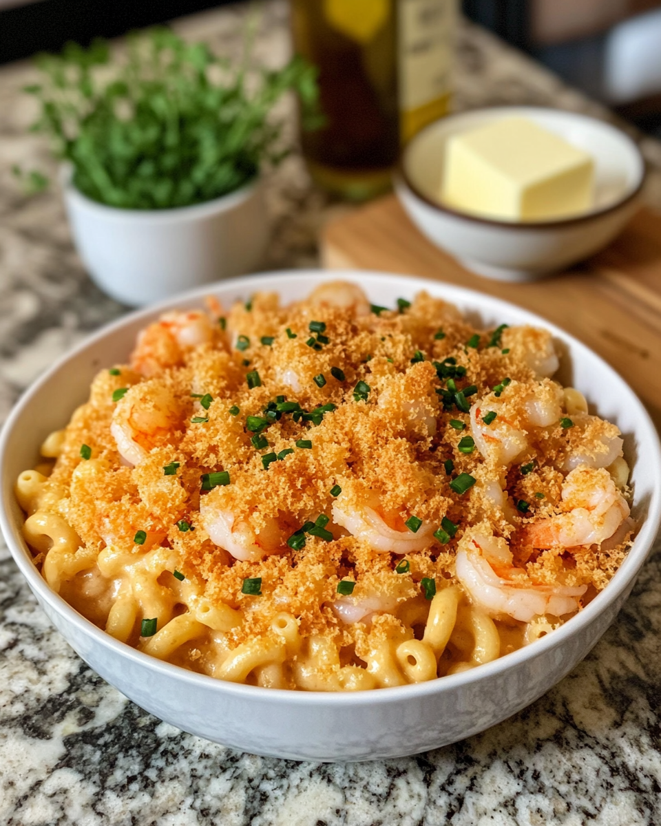 Ingredients for Ultimate Crispy Bang Bang Shrimp Mac and Cheese Recipe You Need to Try