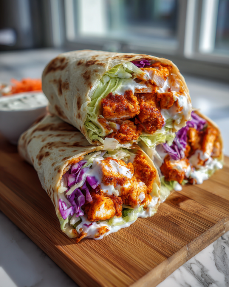 Ultimate Crispy Buffalo Chicken Wraps That Will Spice Up Your Lunch - Featured Image