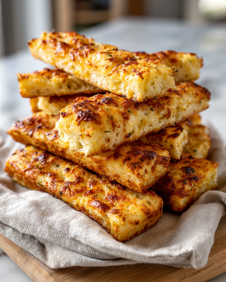 Irresistibly Crispy Parmesan Focaccia Sticks You Need to Try - Featured Image