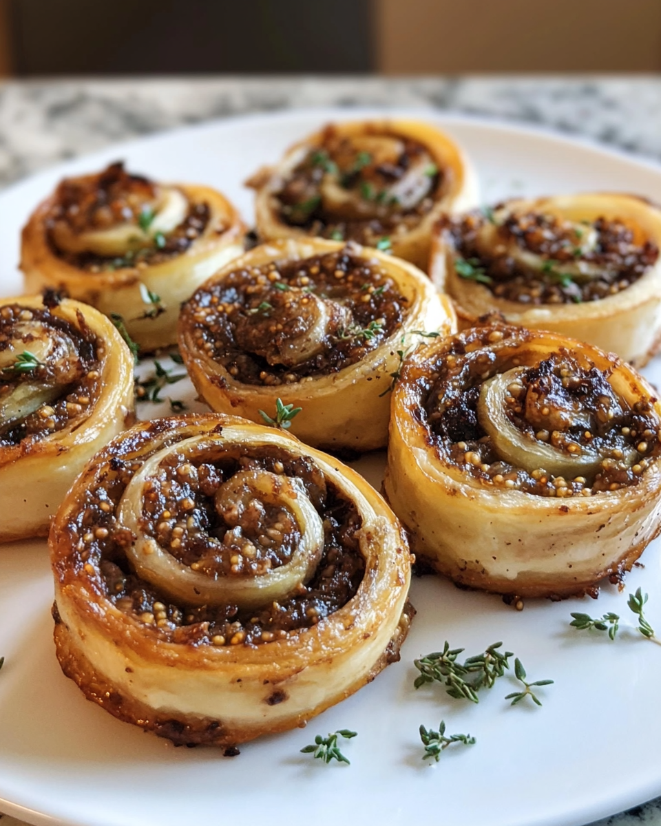 Final dish - Irresistible Fig and Goat Cheese Pinwheels That Will Elevate Your Snack Game