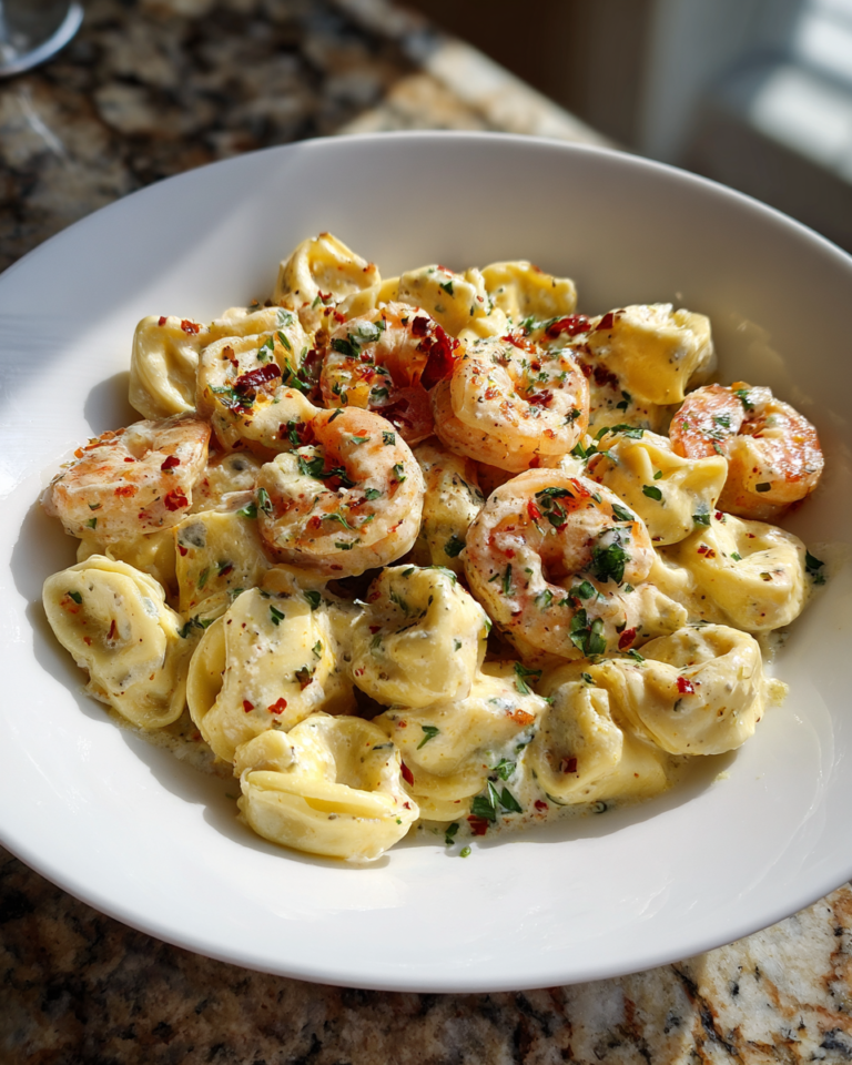 Creamy Garlic Butter Shrimp Tortellini That Will Steal Your Dinner Spotlight - Featured Image