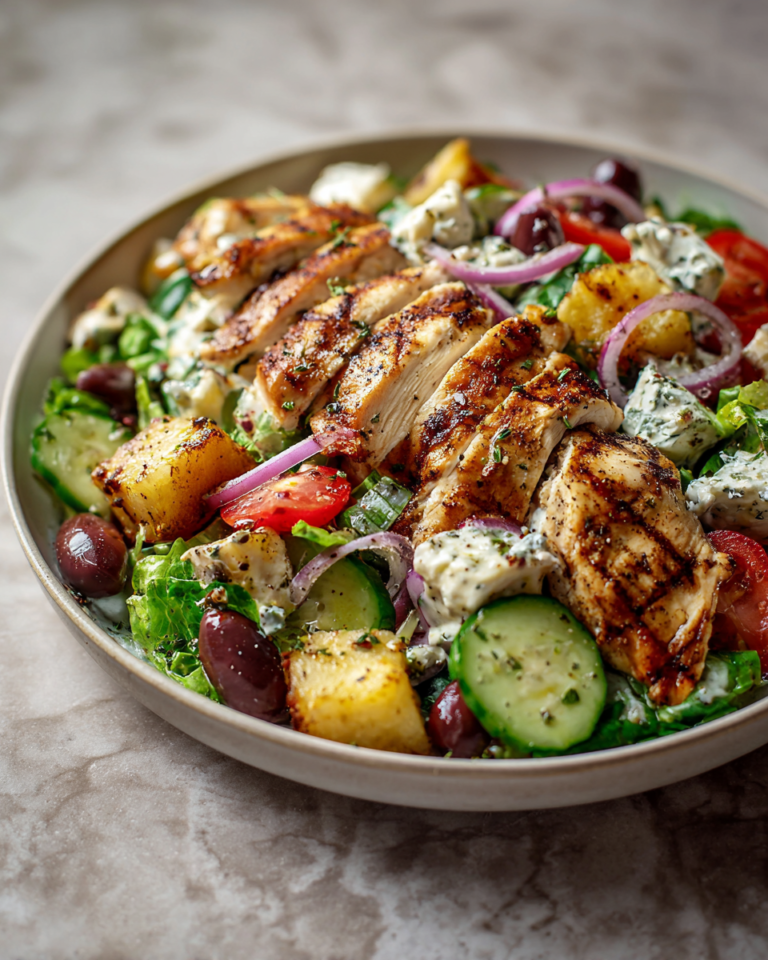 Fresh and Flavorful Greek Chicken Salad Recipe You’ll Love - Featured Image