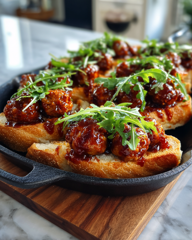 Irresistible Honey BBQ Meatball Sub Skillet Recipe for Easy Weeknight Dinners - Featured Image