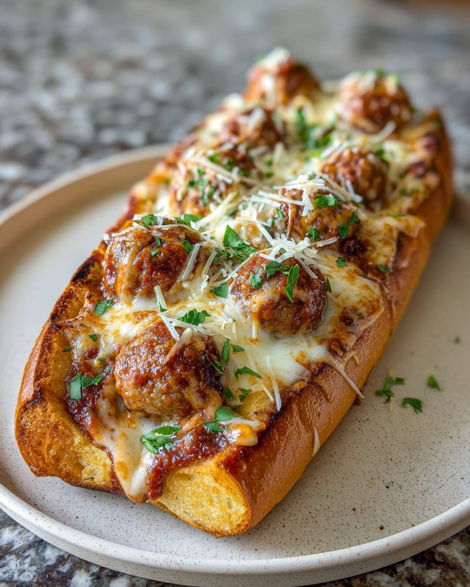 Final dish - Irresistible Honey BBQ Meatball Sub Skillet Recipe for Easy Weeknight Dinners