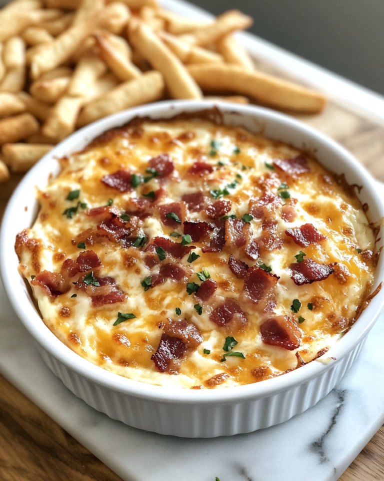 Irresistible Maple Bourbon Bacon Cheddar Dip Recipe That Will Steal the Show - Featured Image