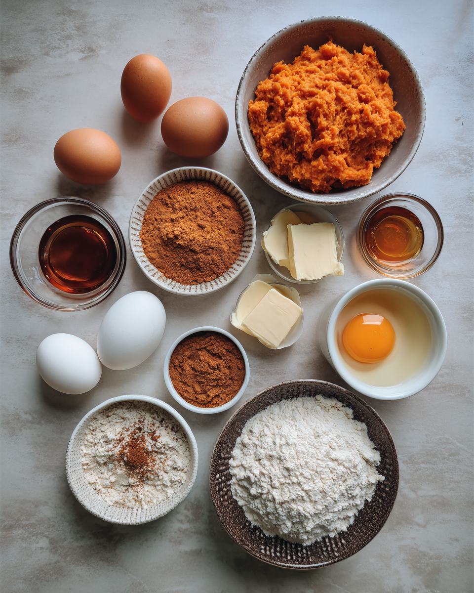 Ingredients for Irresistible Maple Cinnamon Sweet Potato Muffins You Need to Try