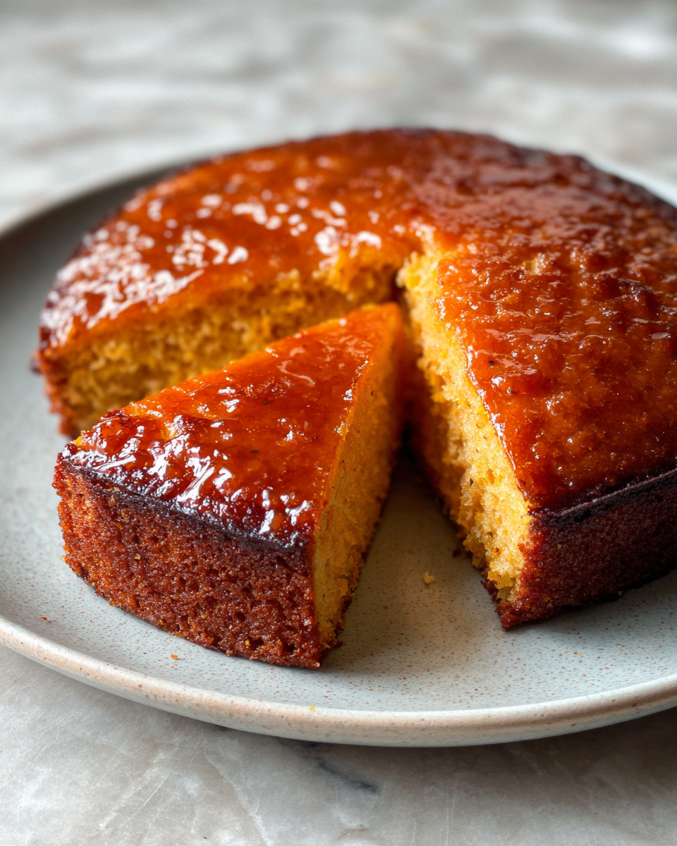 Final dish - Irresistible Maple Glazed Sweet Potato Cornbread Recipe You Have to Try