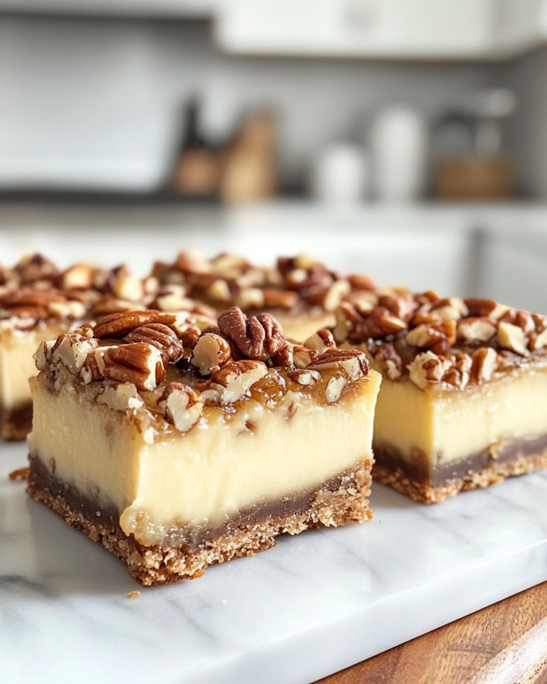 Irresistibly Creamy Maple Pecan Cheesecake Bars You Need to Try - Featured Image