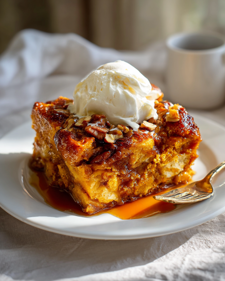 Irresistible Maple Pecan Pumpkin Bread Pudding Recipe for Cozy Fall Days - Featured Image
