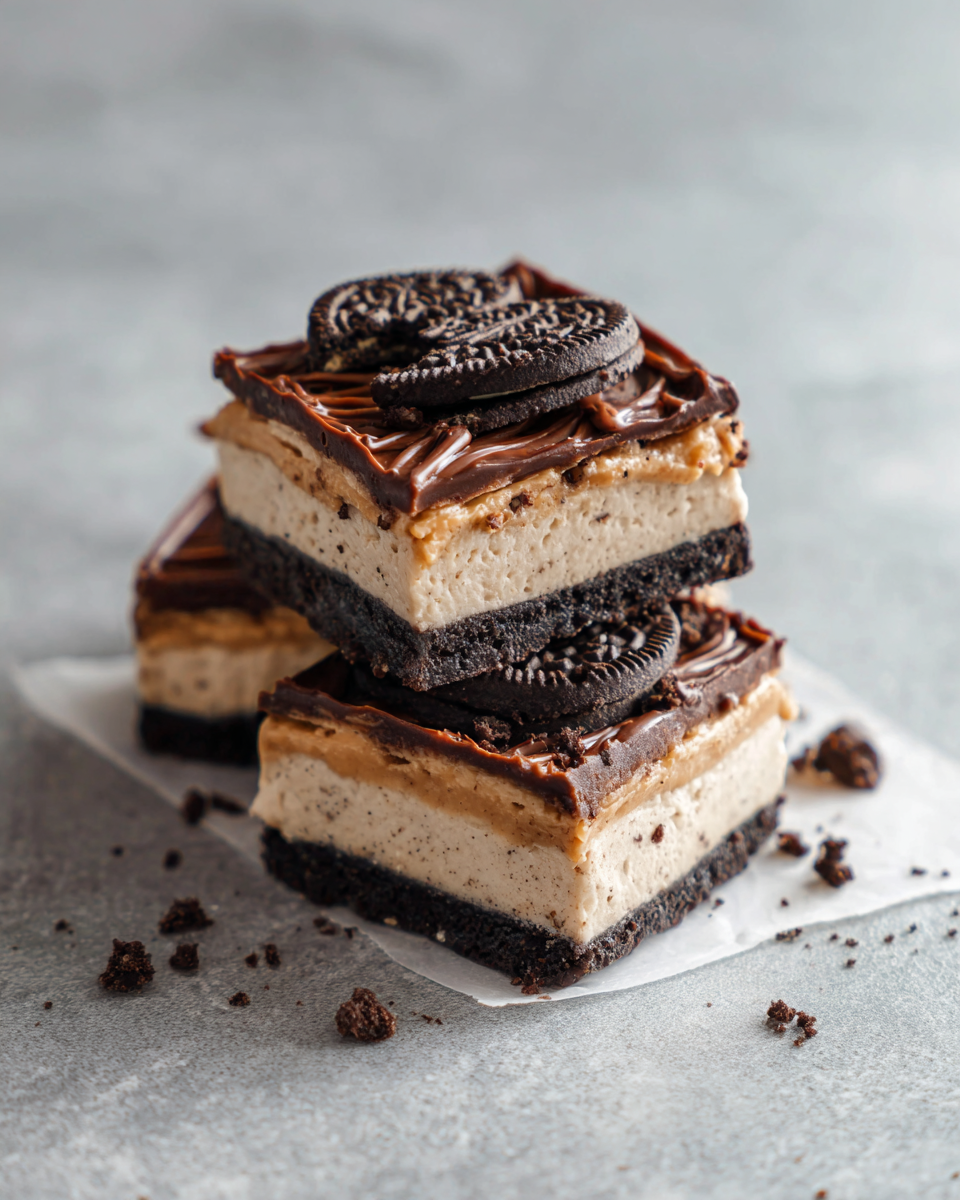 Final dish - Irresistible No-Bake Oreo Peanut Butter Bars You Have to Try