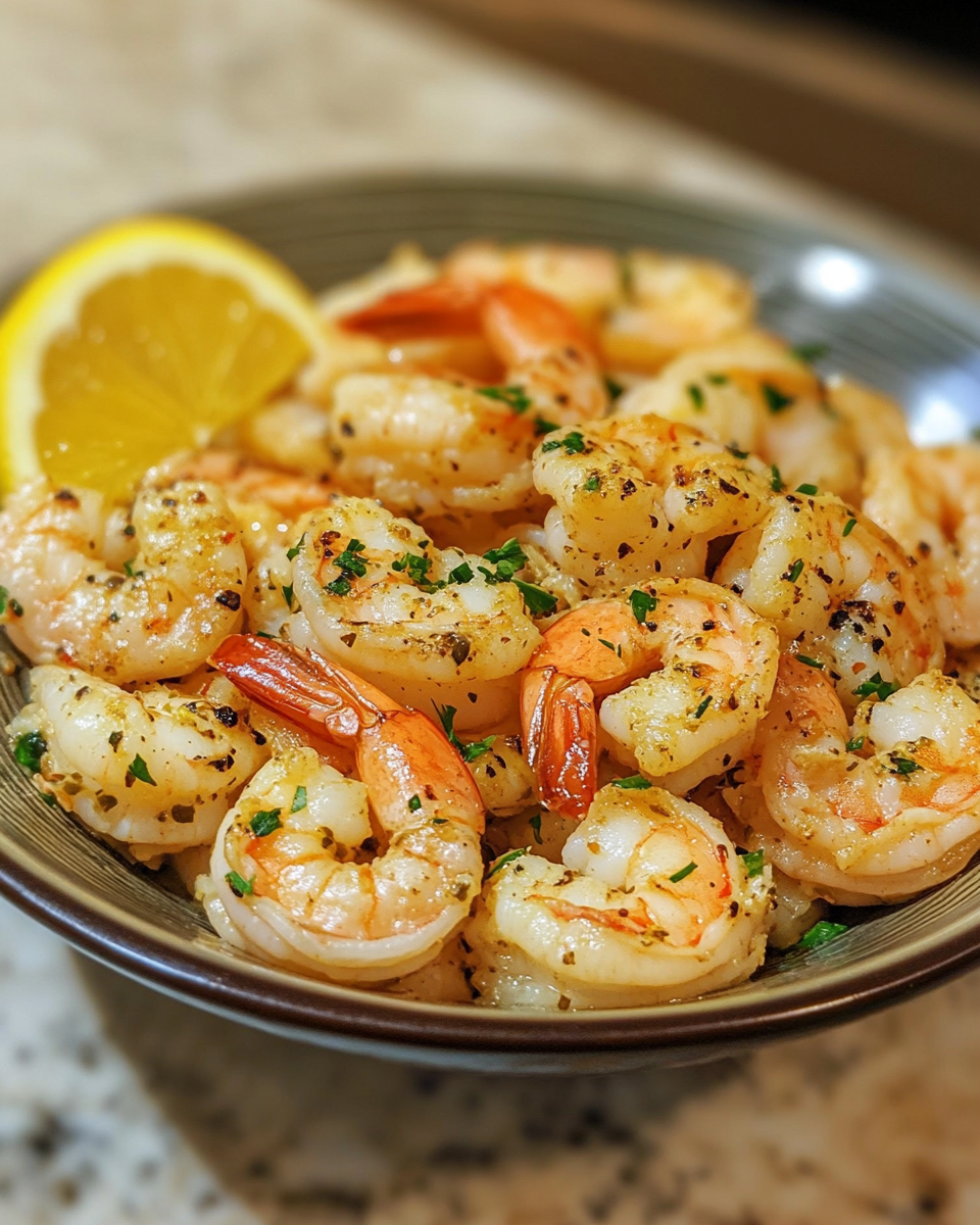 Final dish - Effortless One Pan Shrimp Scampi Recipe for Busy Weeknights