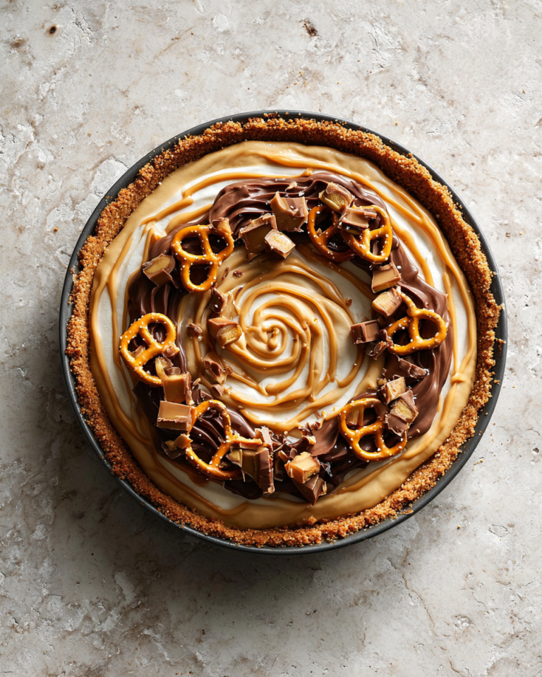 Irresistible Peanut Butter Pretzel Pie Recipe You Need to Try - Featured Image