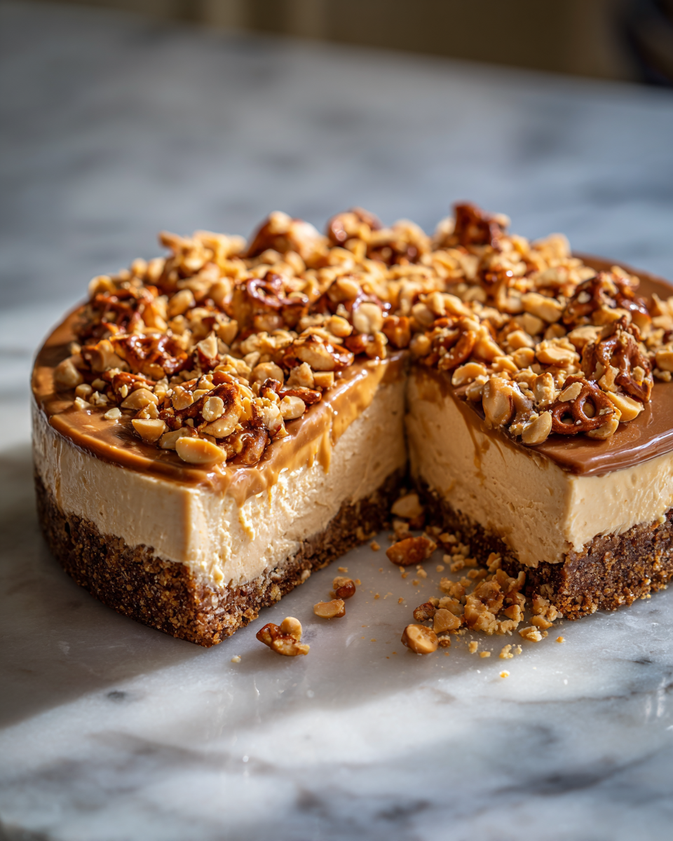 Final dish - Irresistible Peanut Butter Pretzel Pie Recipe You Need to Try