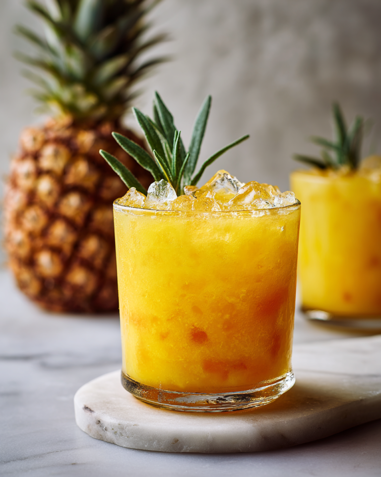 Tropical Bliss Pineapple Mango Rum Punch Recipe to Brighten Your Day - Featured Image