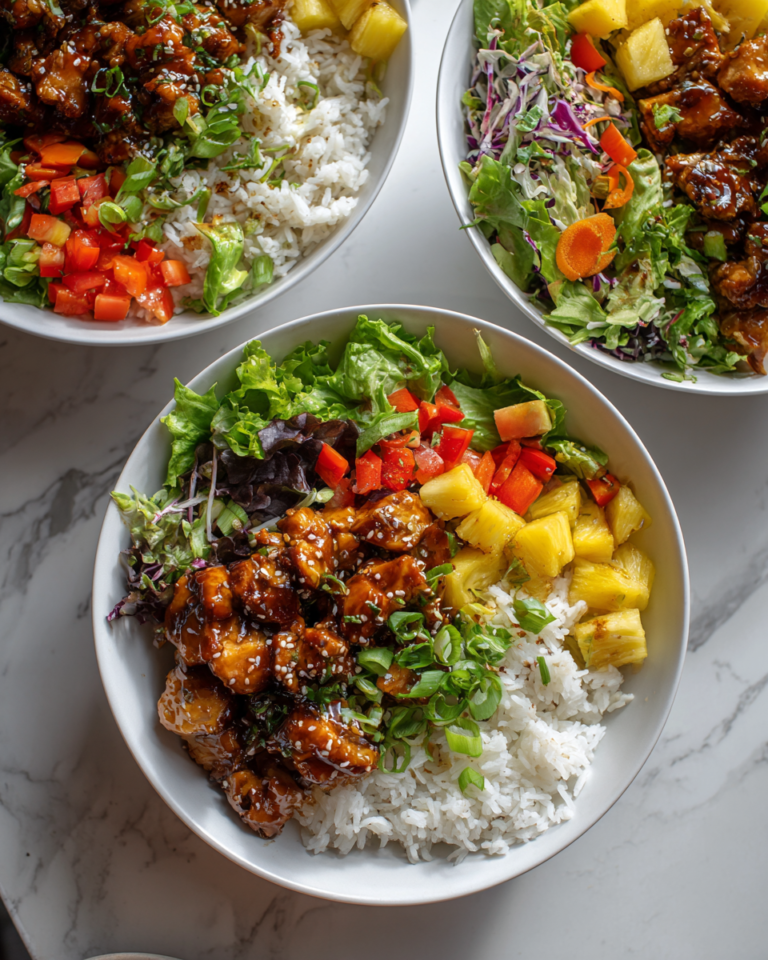 Tropical Twist Pineapple Teriyaki Chicken Rice Bowls You Need to Try - Featured Image