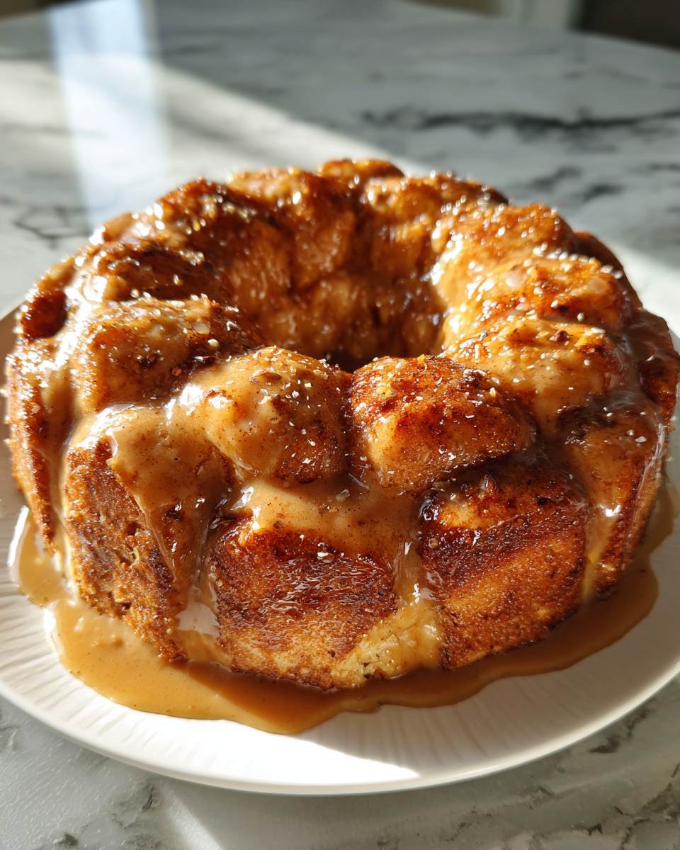 Final dish - Irresistible Pumpkin Cream Cheese Monkey Bread Recipe You Have to Try