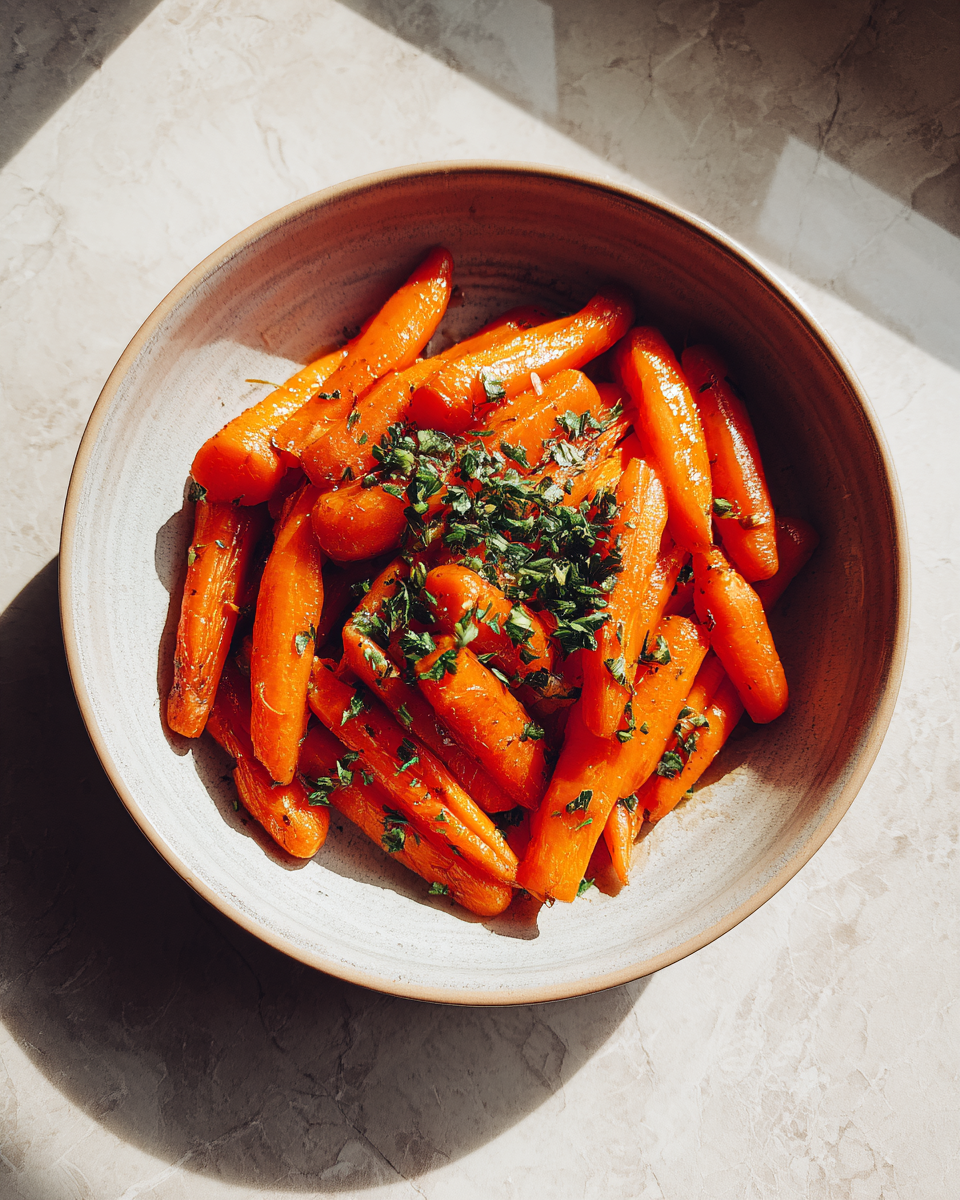 Final dish - The Ultimate Guide to Perfectly Roasted Garlic Carrots