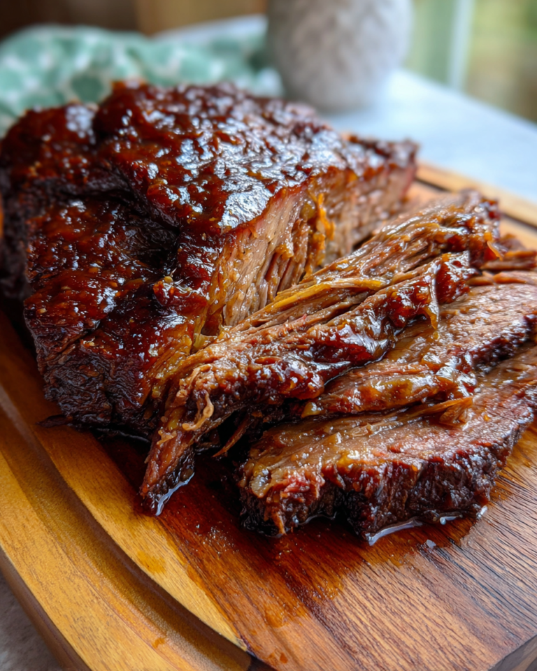 Melt-in-Your-Mouth Slow Cooker Brisket Recipe for Tender Beef - Featured Image