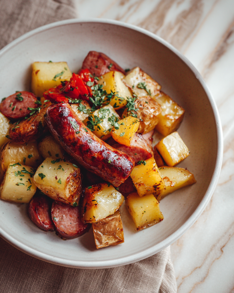 Smoked Sausage and Potatoes Perfectly Paired for a Hearty Meal - Featured Image