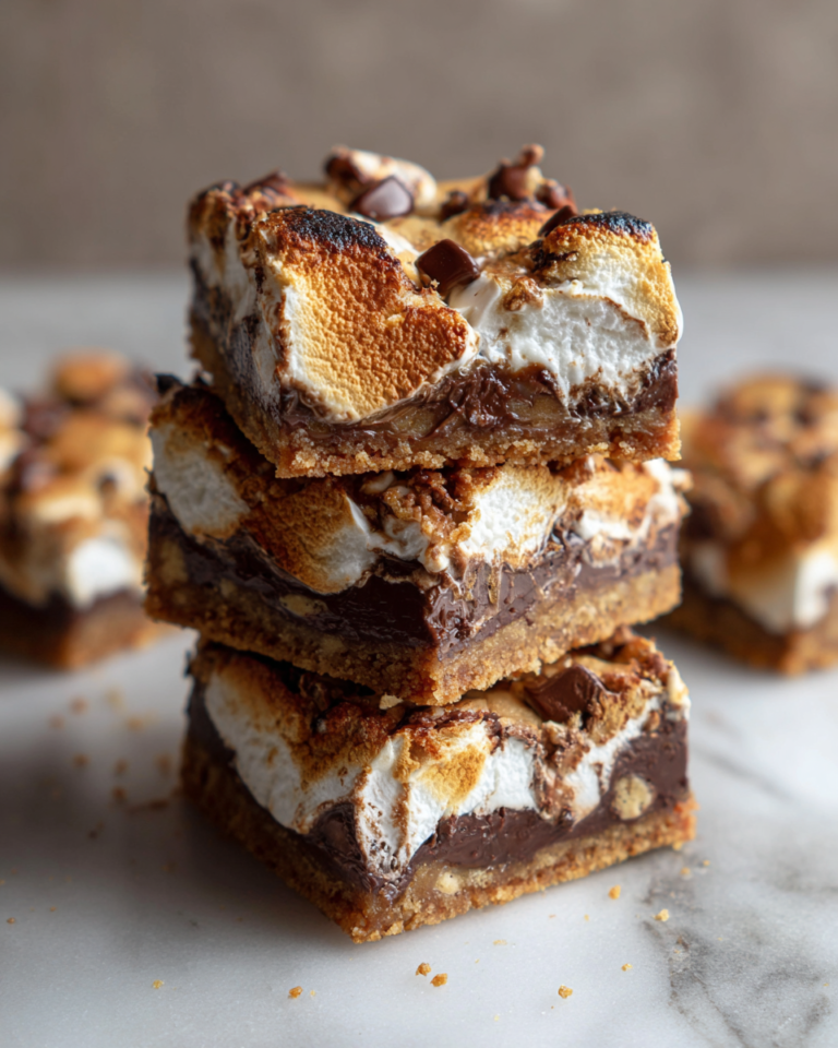 Irresistible S'mores Cookie Dough Bars You Have to Try - Featured Image