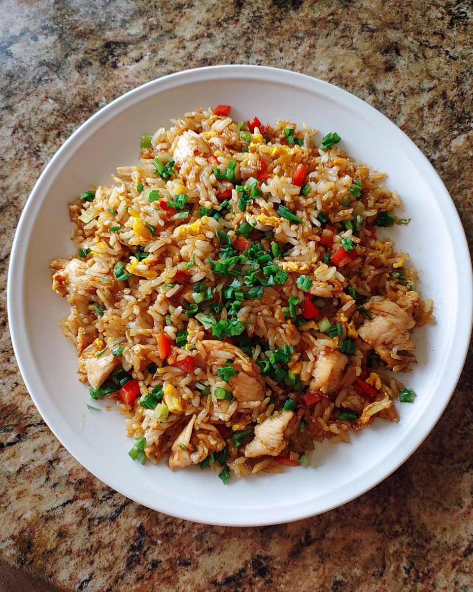 Final dish - Southern Chicken Fried Rice That Will Steal Your Heart and Appetite