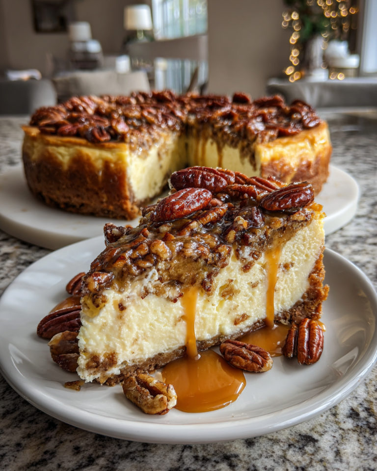 Irresistible Southern Pecan Pie Cheesecake Recipe You Have to Try - Featured Image
