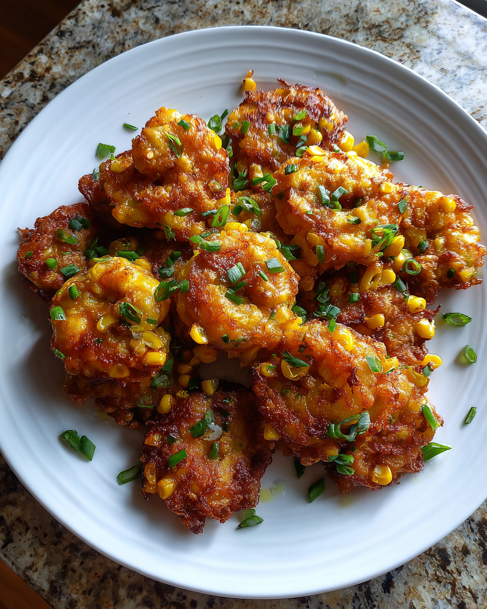 Final dish - Crispy Southern Shrimp and Corn Fritters You Have to Try