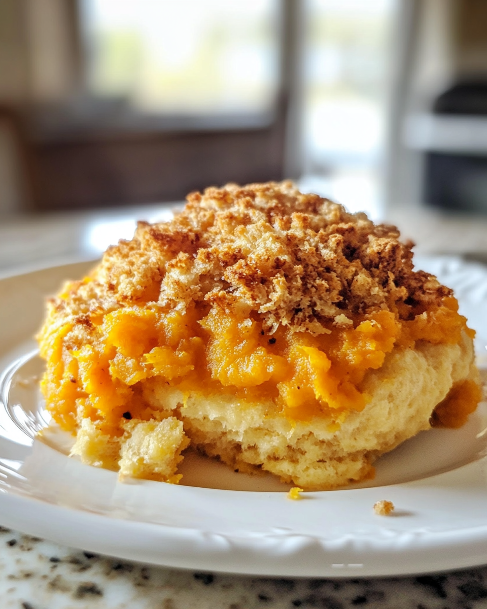 Final dish - Irresistible Southern Sweet Potato Biscuit Casserole Recipe to Savor