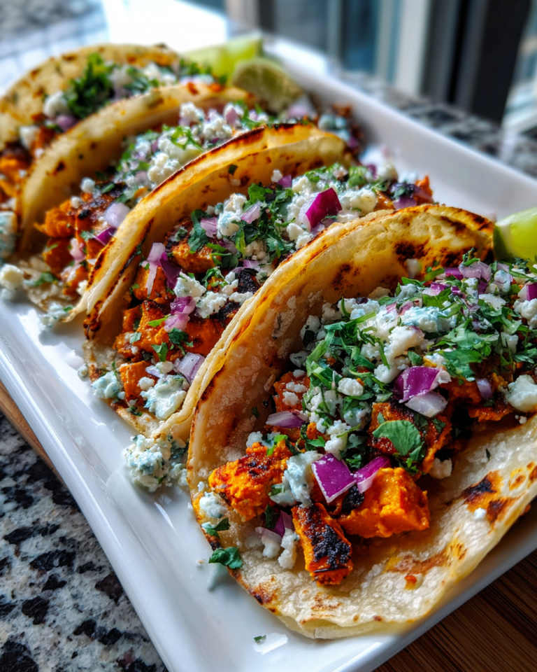 Fiery Flavor Explosion Spicy Buffalo Sweet Potato Tacos You Need to Try - Featured Image