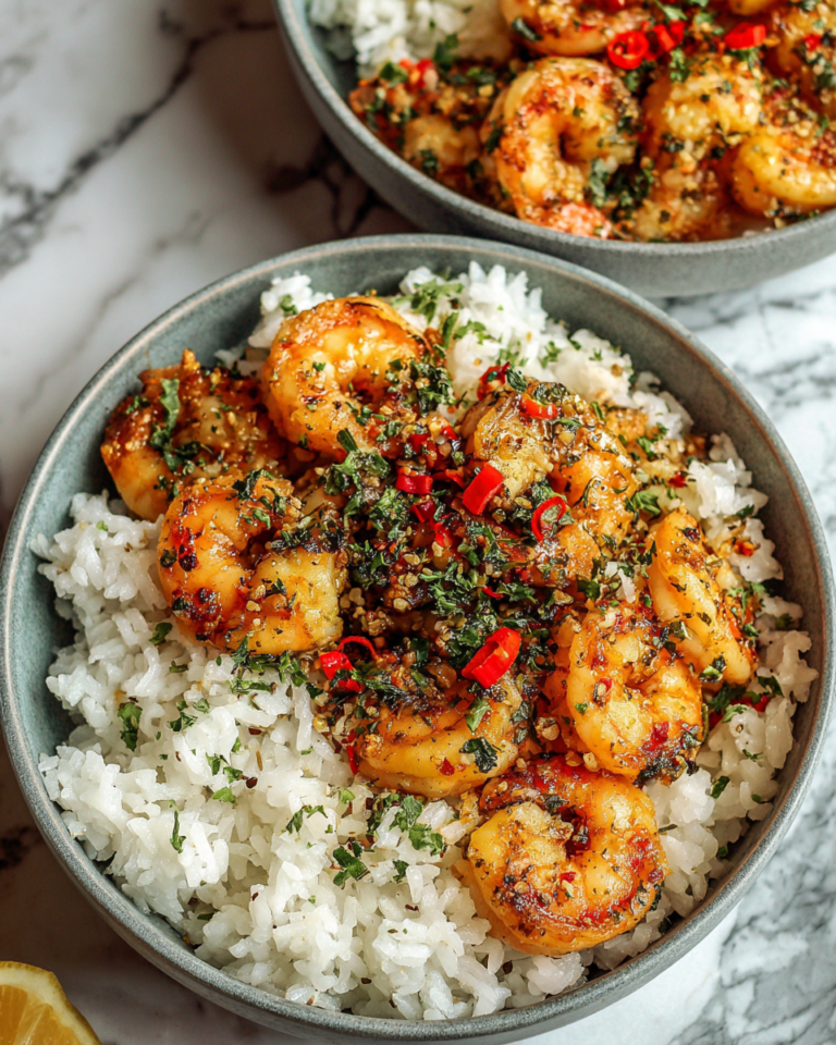 Spicy Garlic Butter Shrimp and Rice Bowls That Will Ignite Your Taste Buds - Featured Image