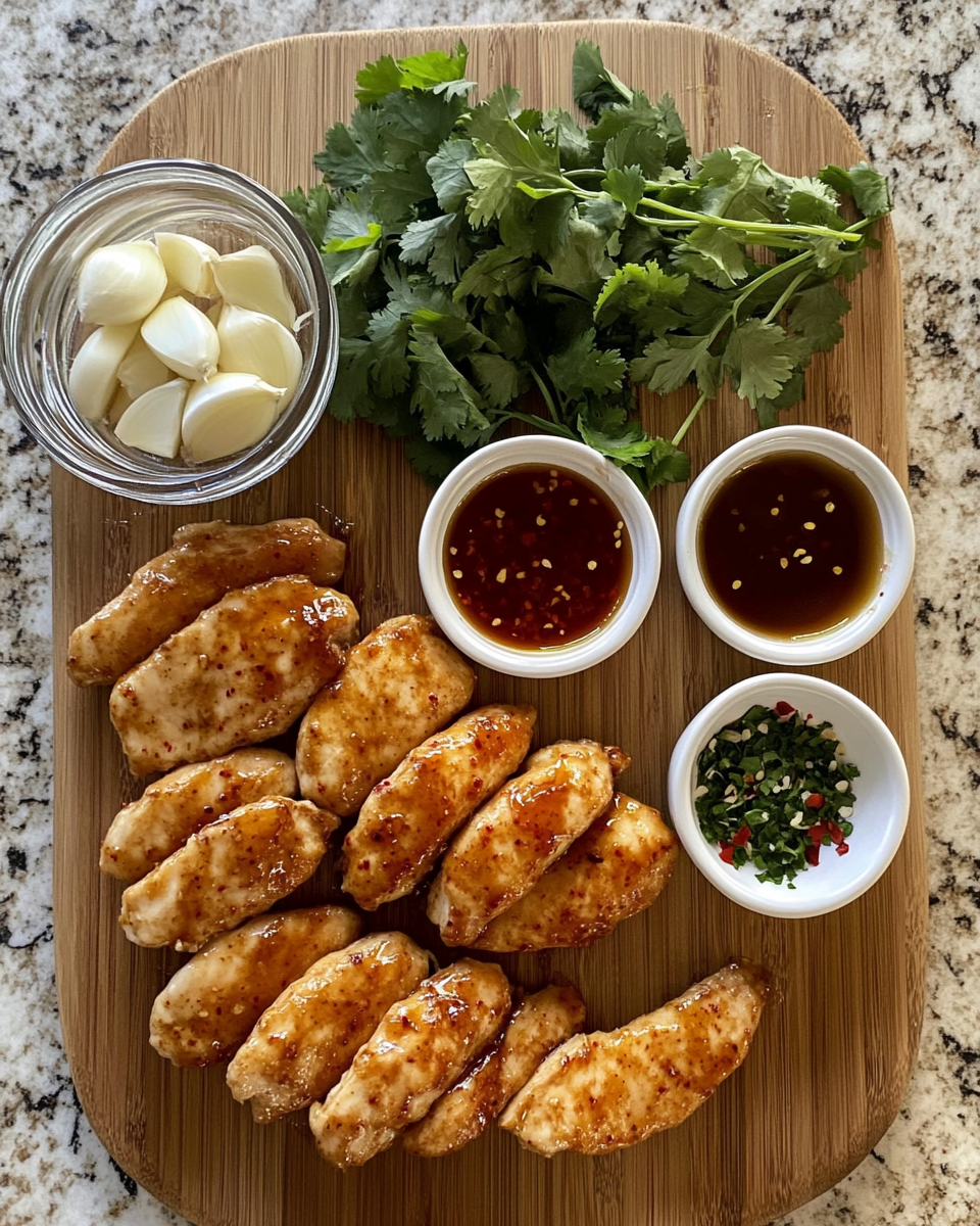 Ingredients for Irresistible Spicy Honey Garlic Chicken Tenders That Will Ignite Your Taste Buds