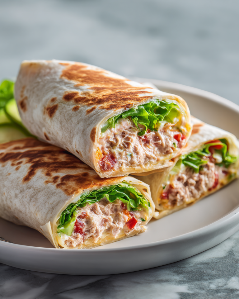 Irresistible Spicy Tuna Melt Tortilla Wraps You Need to Try - Featured Image