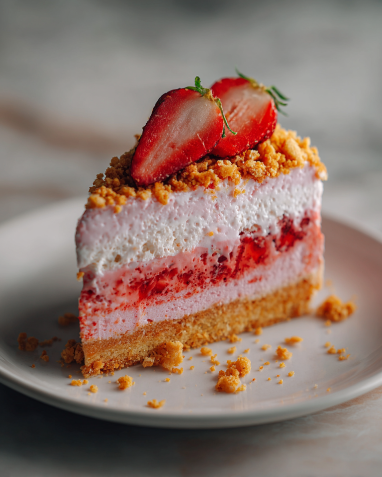 Irresistible Strawberry Crunch Ice Cream Cake Recipe You Need to Try - Featured Image