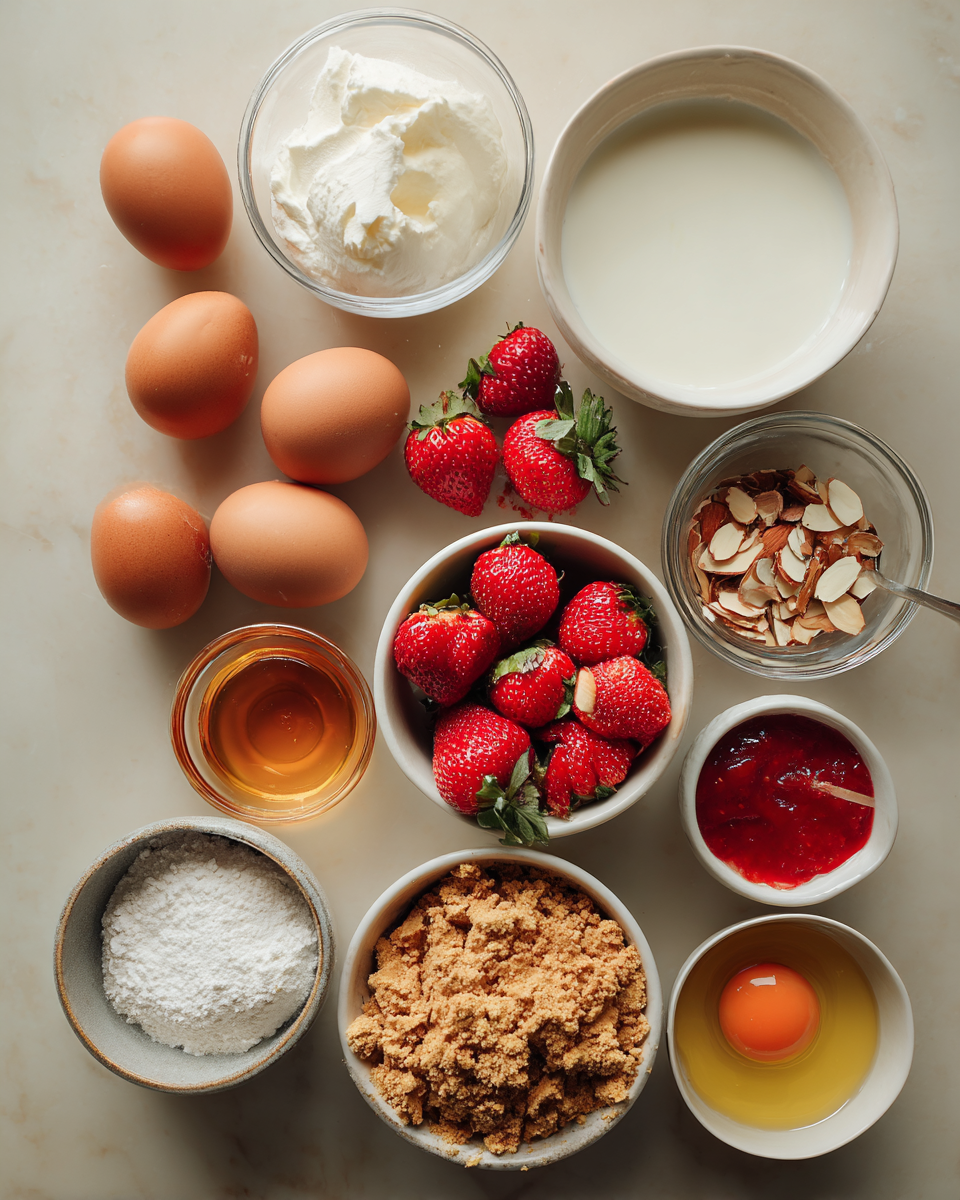Ingredients for Irresistible Strawberry Crunch Ice Cream Cake Recipe You Need to Try
