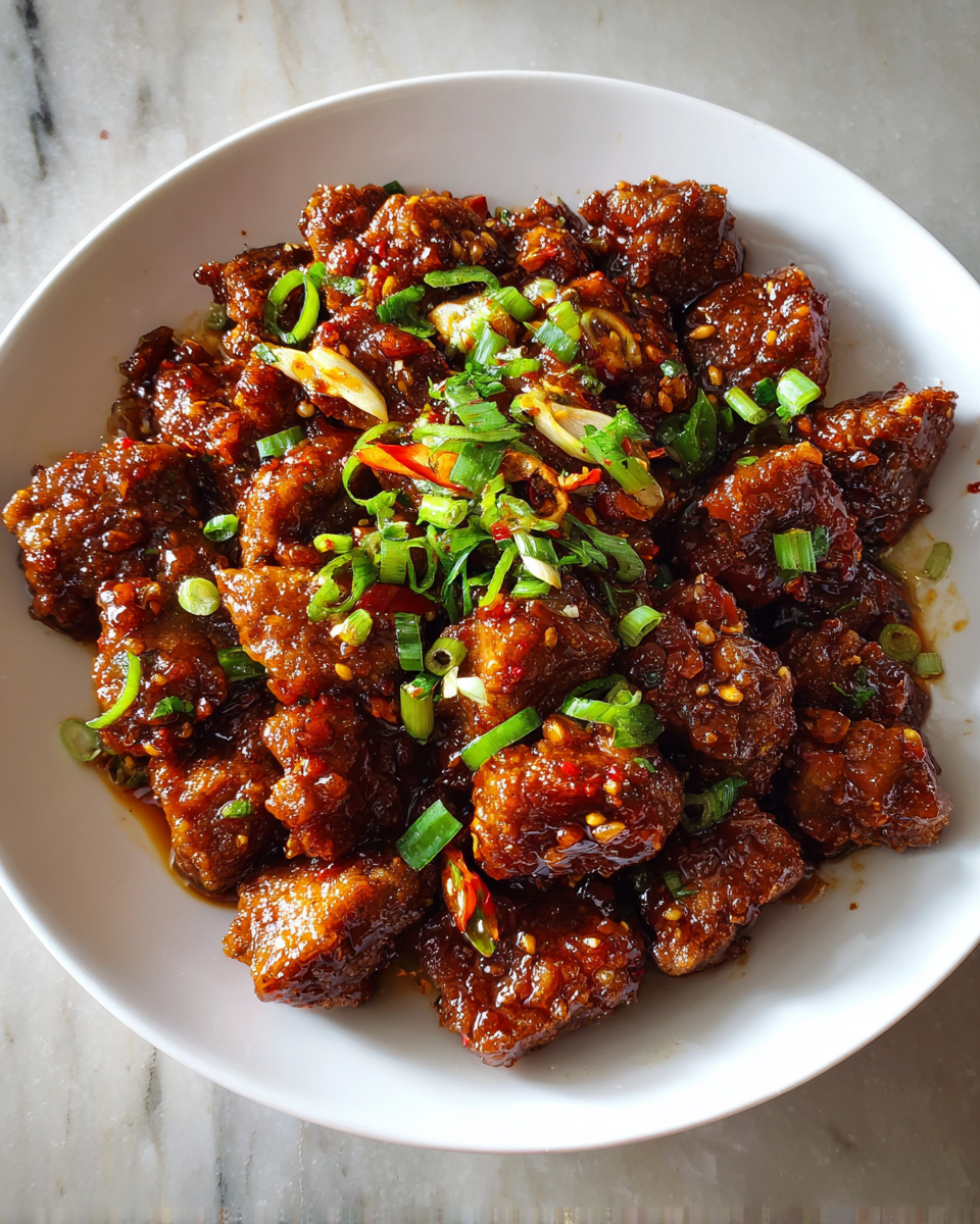 Final dish - Irresistible Sweet Chili Garlic Pork Bites You Need to Try Tonight
