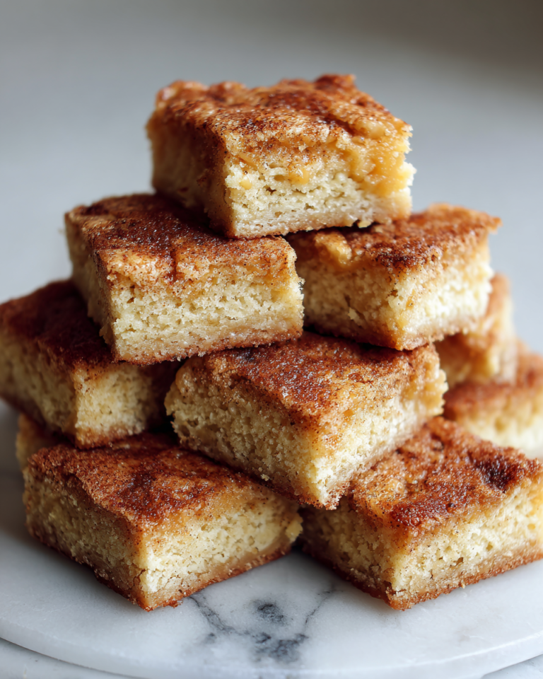 Irresistible Brown Butter Maple Snickerdoodle Bars You Have to Try - Featured Image