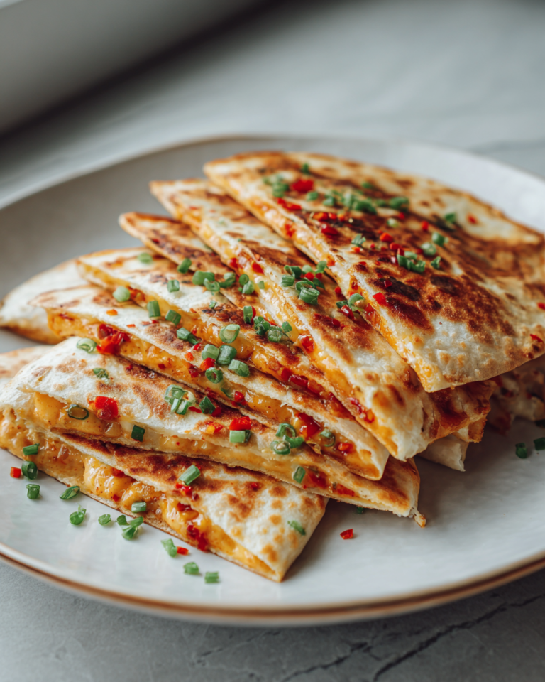 Spice Up Your Snack Game with Chili Butter Toasted Quesadillas - Featured Image