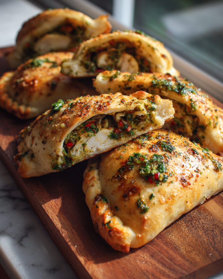 Irresistible Chimichurri Chicken Pockets Bursting with Flavor - Featured Image