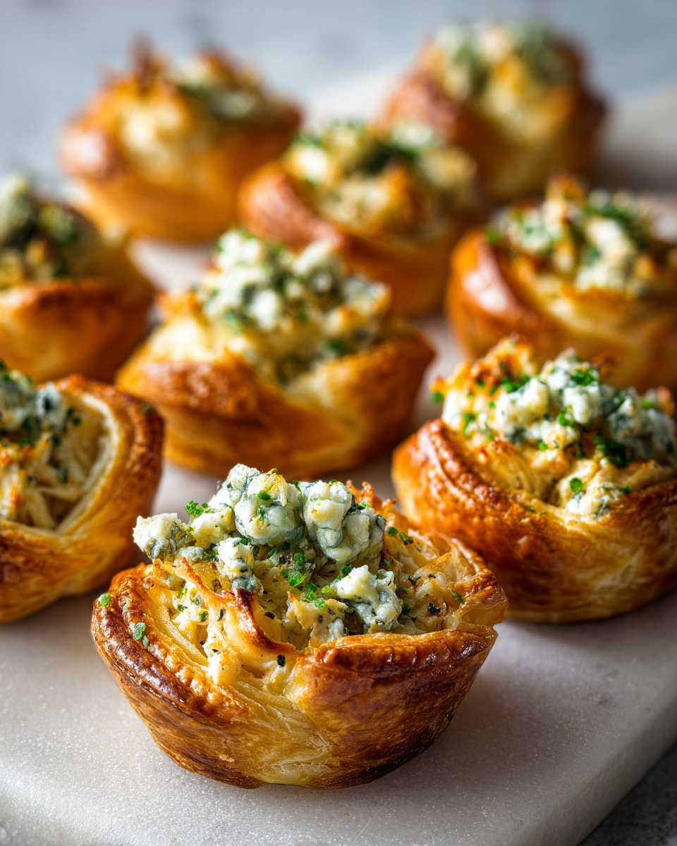 Final dish - Crab Crescent Bites Delight A Perfectly Savory Snack