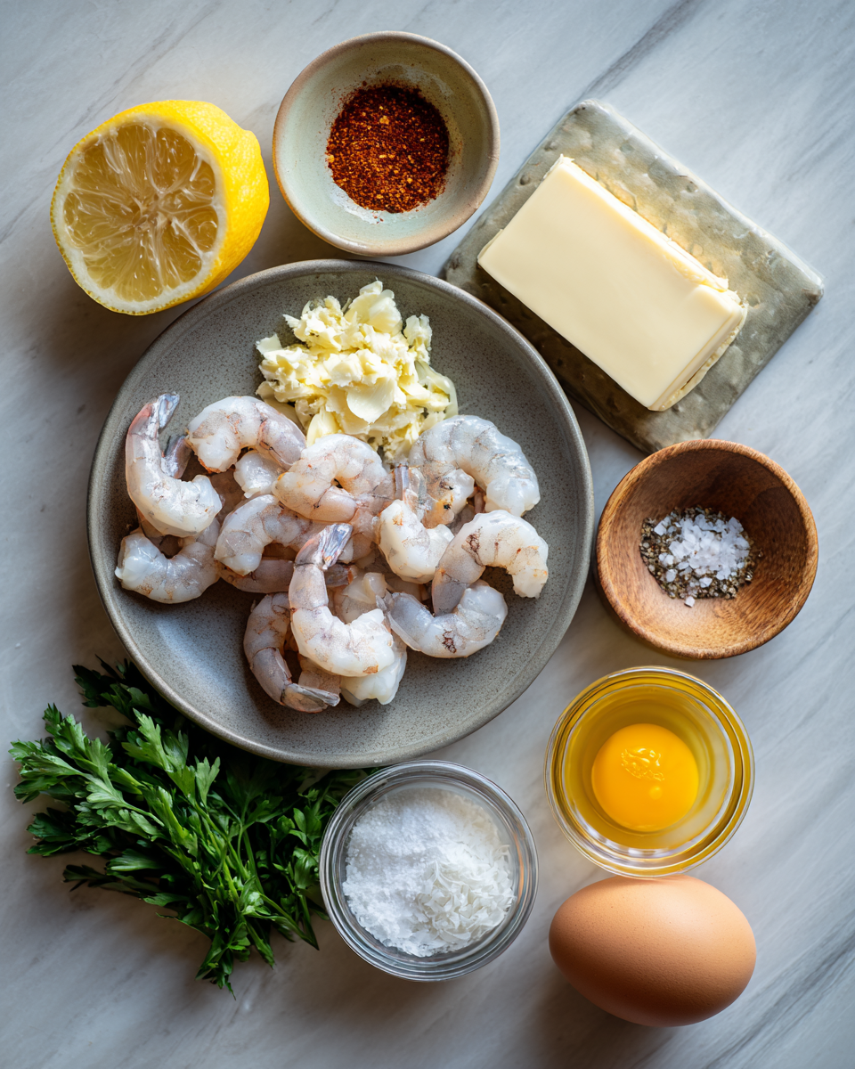 Ingredients for Irresistible Garlic Butter Shrimp Bombs That Will Elevate Your Dinner Game